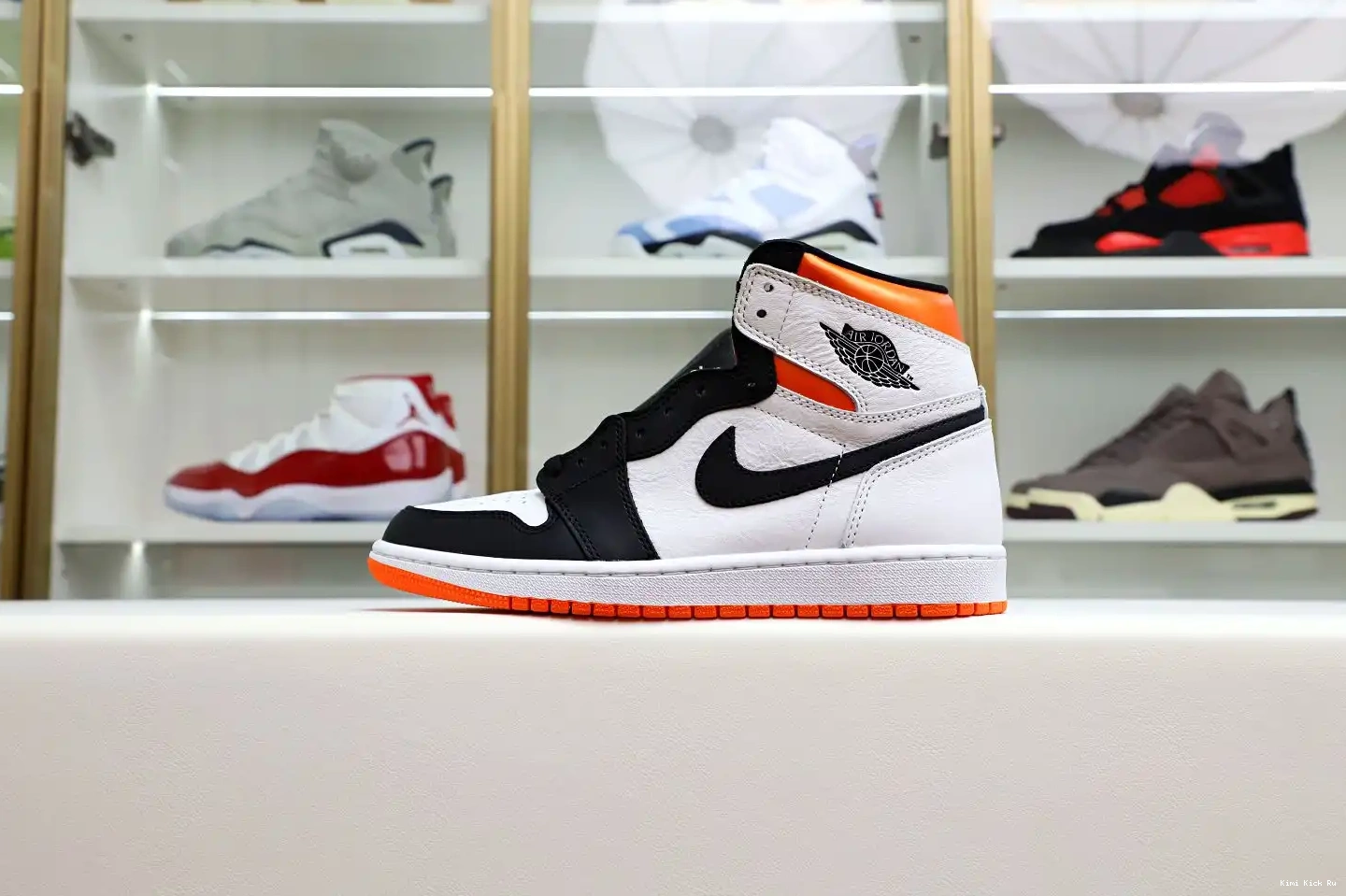 High Orange' Air Jordan Kimikick Electro OG 1 Retro 0521